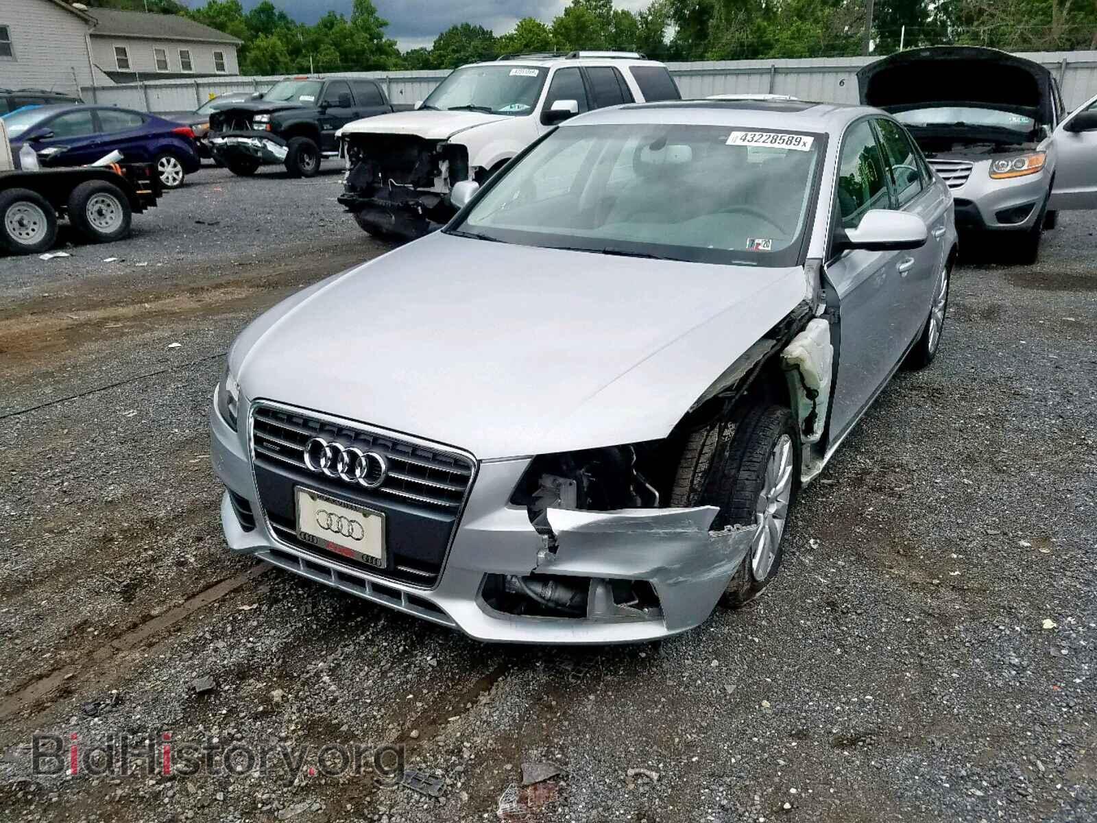 2011 AUDI A4 - VIN: WAUFFAFL2BN024500 - Фото 2