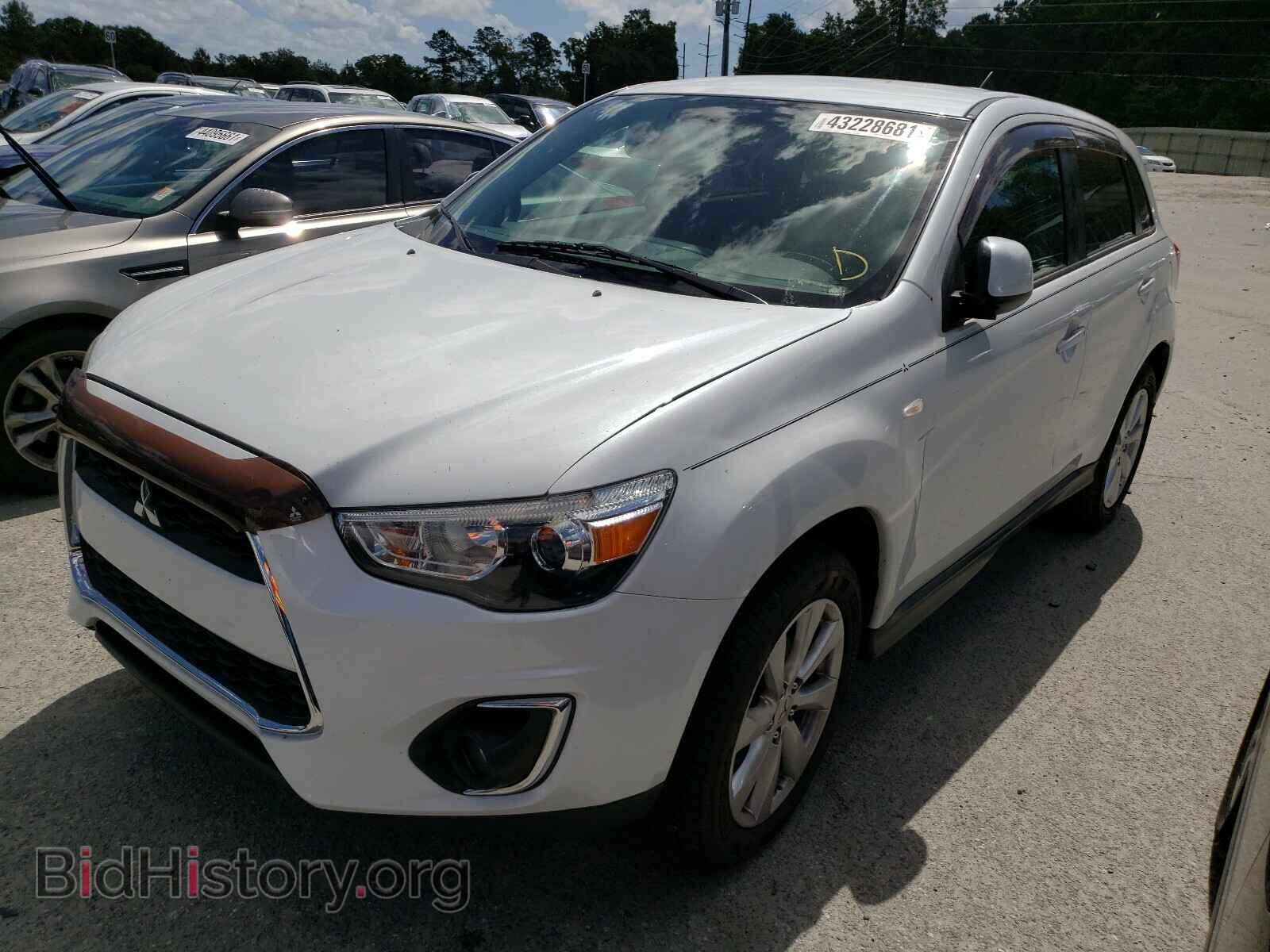 2015 MITSUBISHI OUTLANDER - VIN: 4A4AP3AU1FE045150 - Фото 2