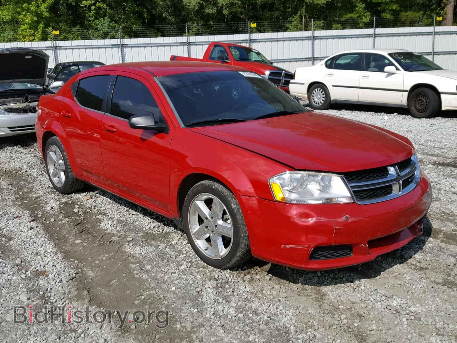 Фотография 1C3CDZAG9EN113655 - DODGE AVENGER 2014