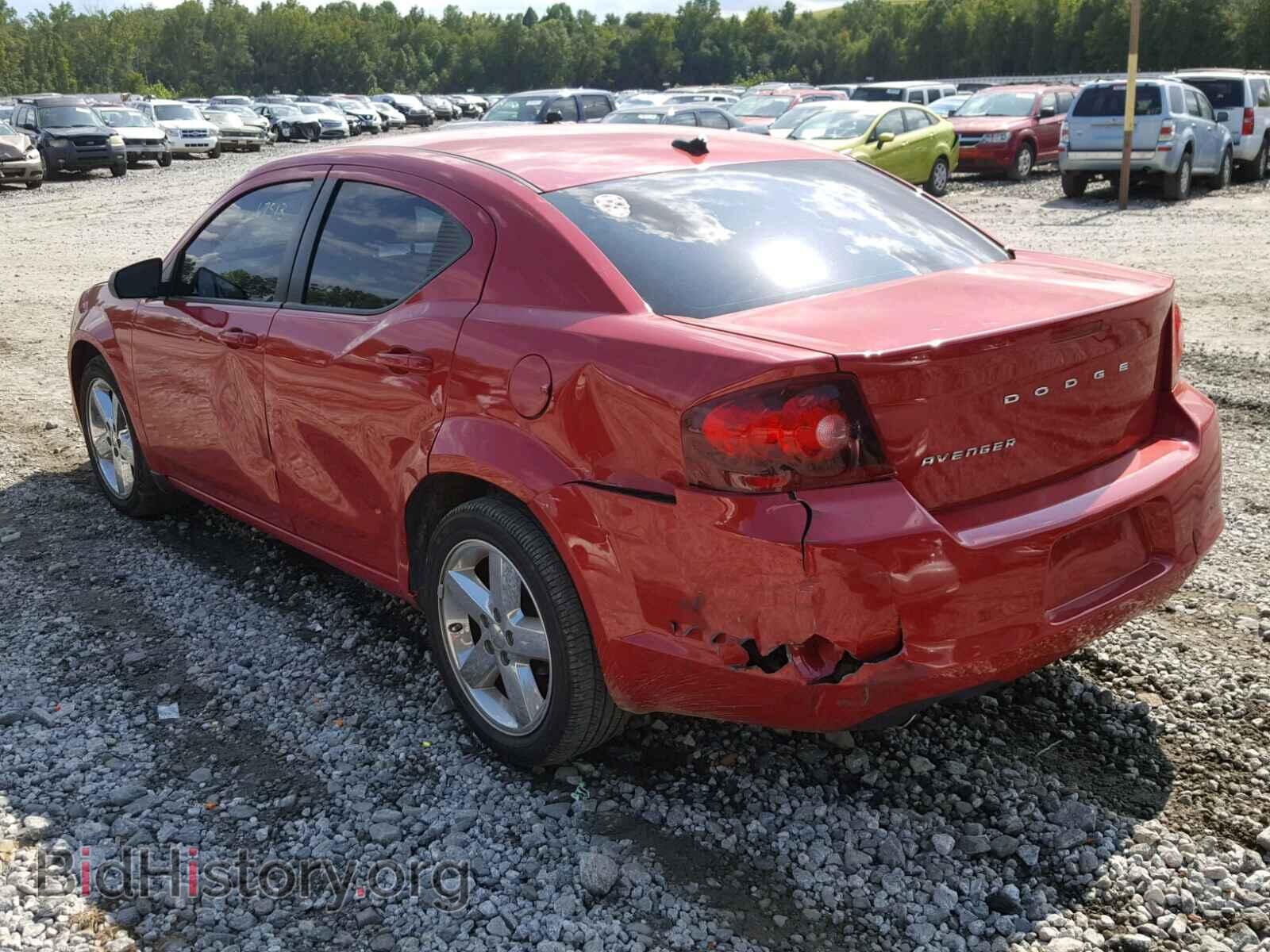 2014 DODGE AVENGER - VIN: 1C3CDZAG9EN113655 - Фото 3