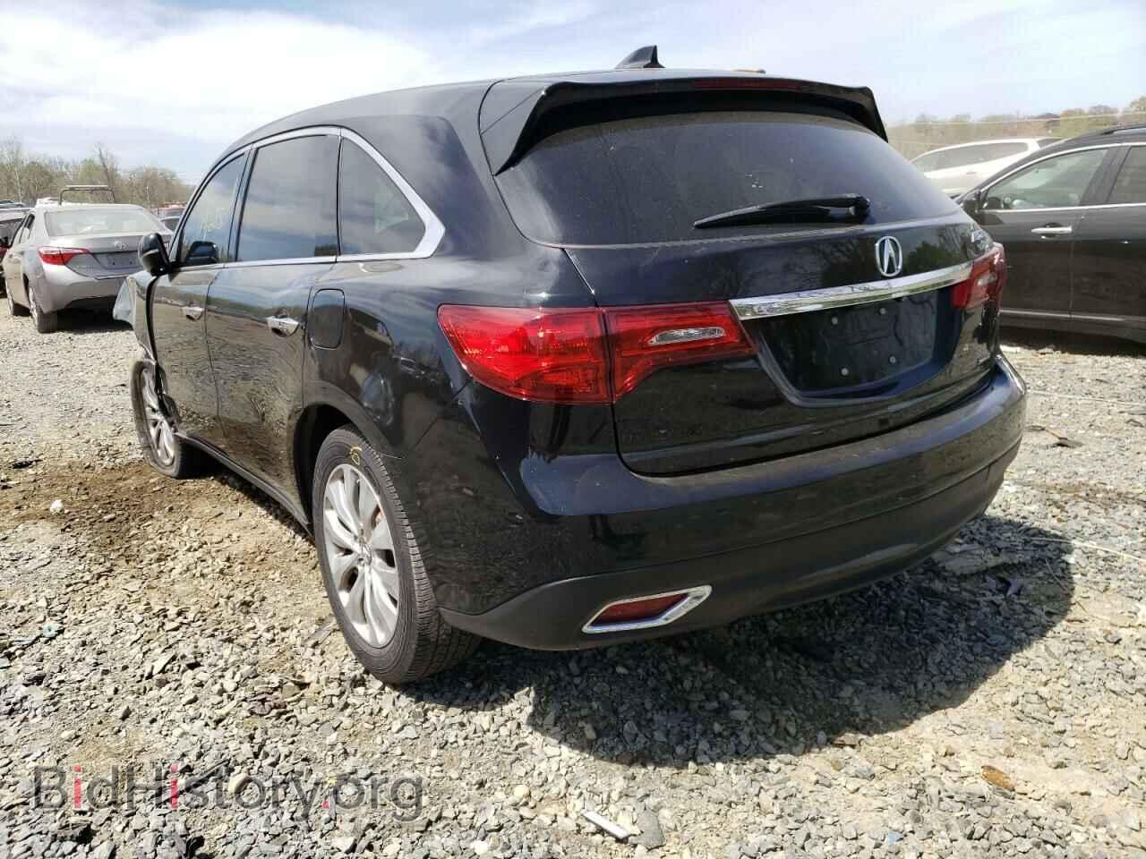 2014 ACURA MDX - VIN: 5FRYD4H4XEB007597 - Фото 3