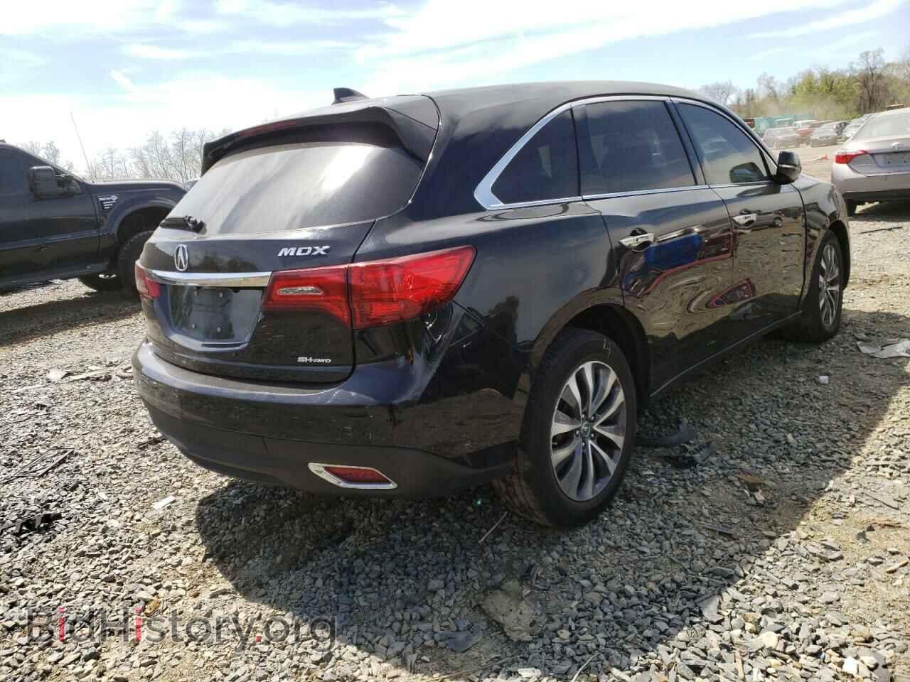2014 ACURA MDX - VIN: 5FRYD4H4XEB007597 - Фото 4