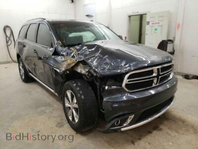 2016 Dodge DURANGO Durango LI, blue — VIN 1C4RDHDG1GC346309, Copart
