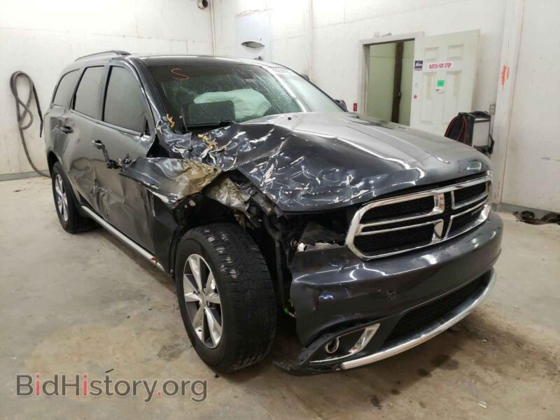 2016 Dodge DURANGO Durango LI (VIN 1C4RDHDG1GC346309) — фото 1 из 10, Copart, повреждение: бок
