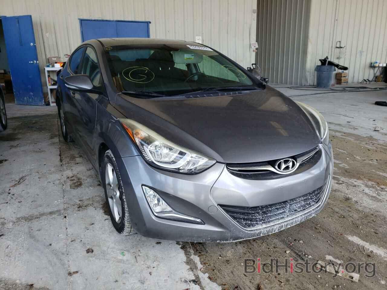 Photo KMHDH4AE2GU630824 - HYUNDAI ELANTRA 2016