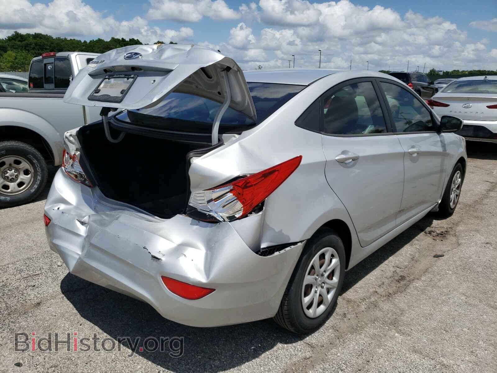 2014 HYUNDAI ACCENT - VIN: KMHCT4AE7EU639154 - Фото 4