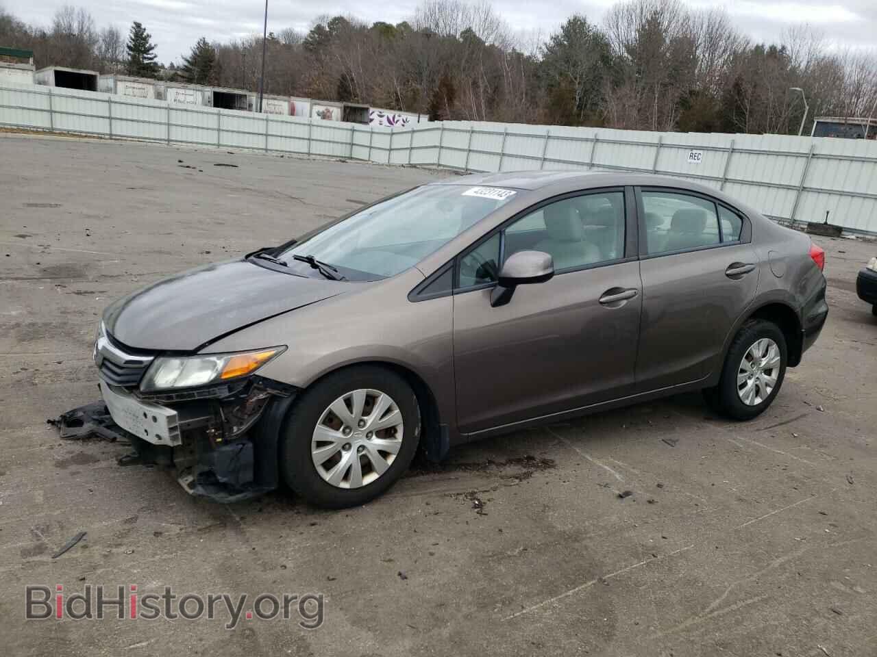 Фотография 2HGFB2F56CH539114 - HONDA CIVIC 2012