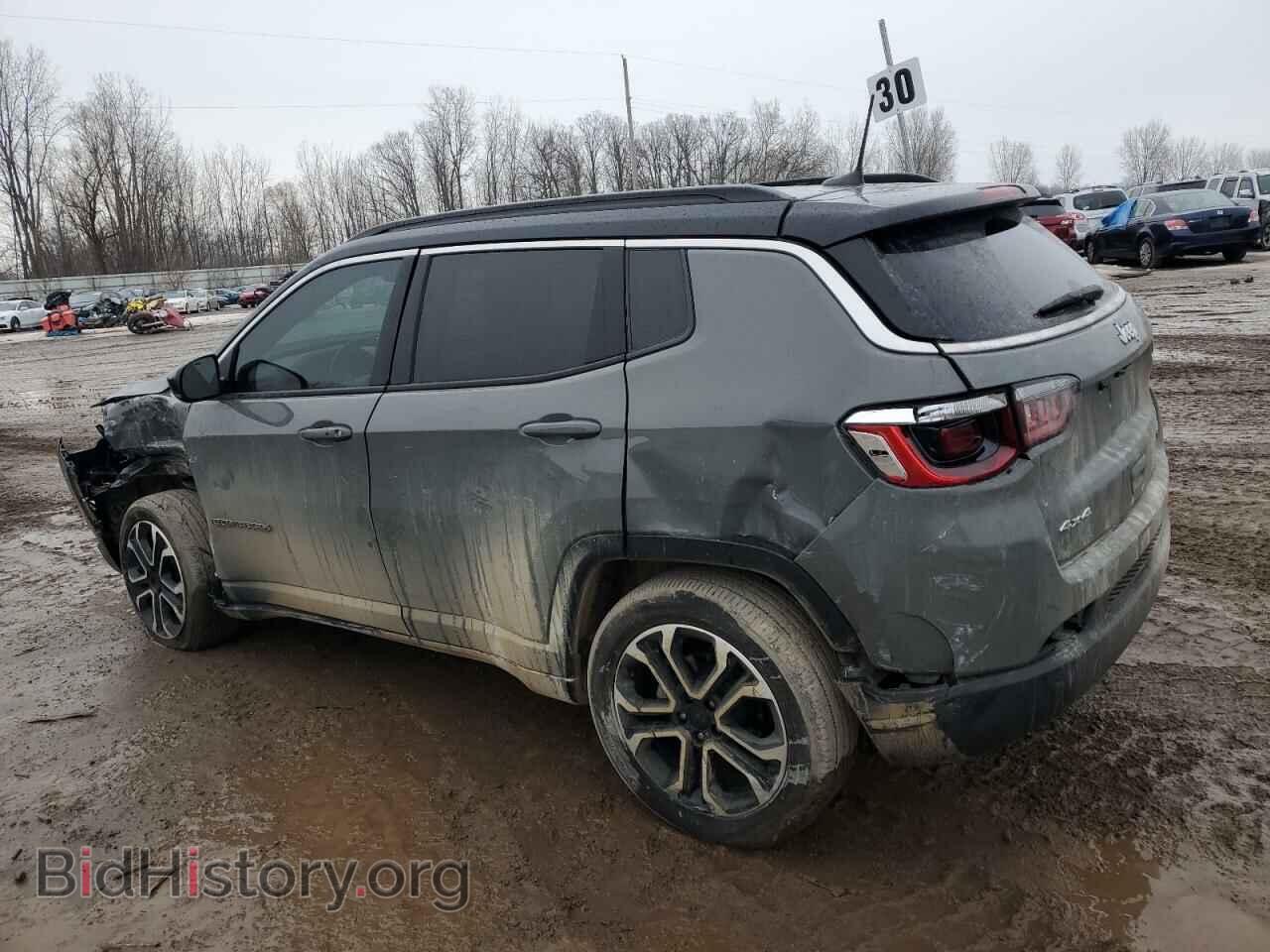 2022 JEEP COMPASS - VIN: 3C4NJDCB7NT196424 - Фото 2