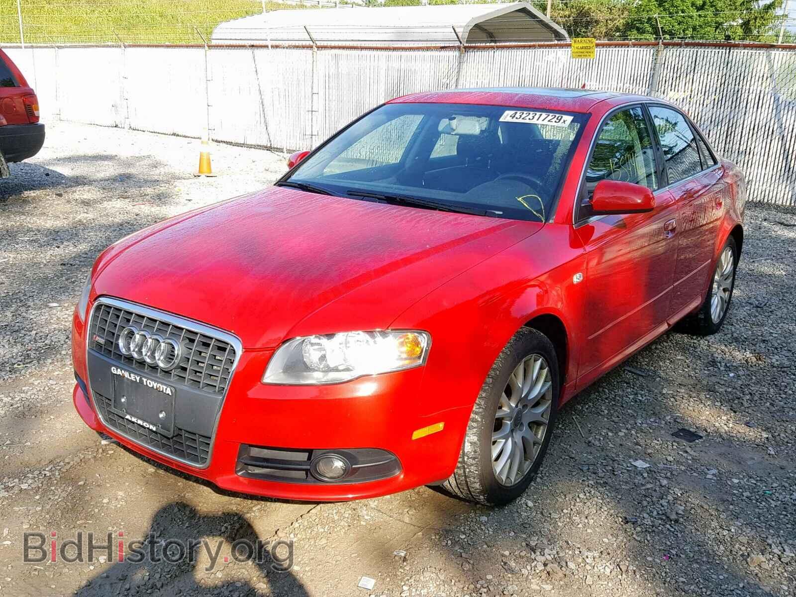 2008 AUDI A4 - VIN: WAUDF78E58A168129 - Фото 2