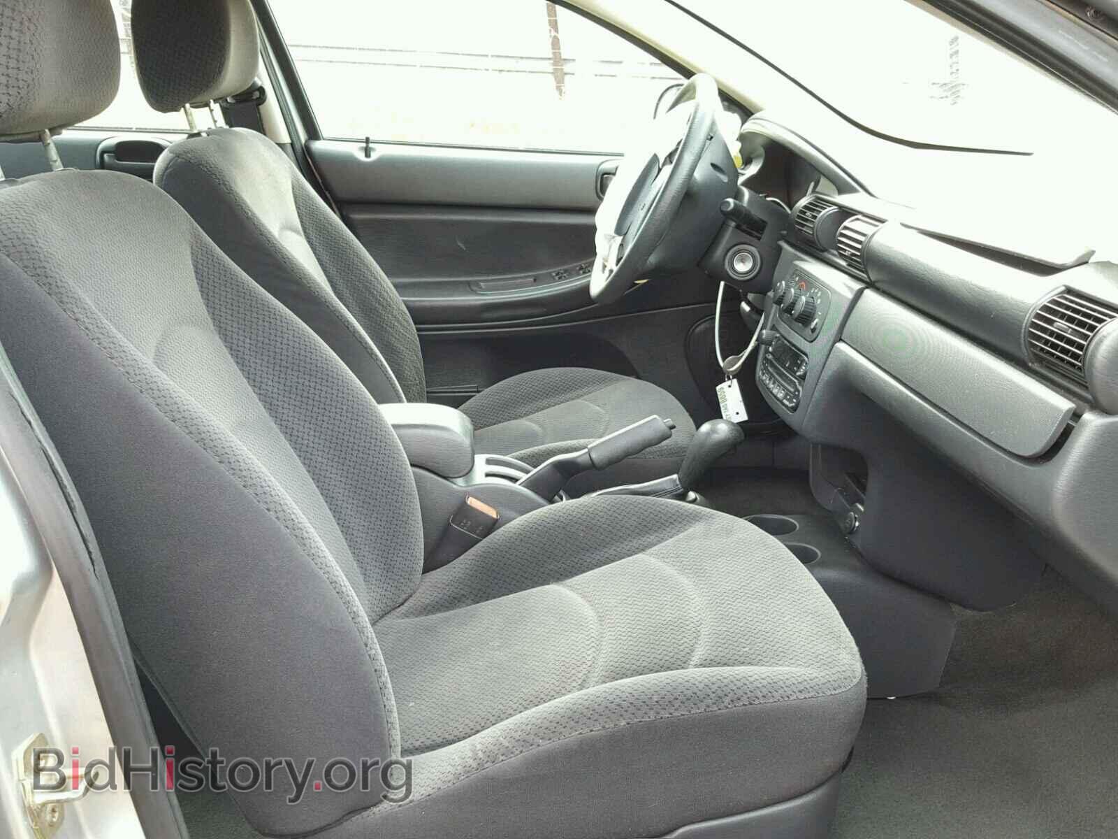 2005 CHRYSLER SEBRING - VIN: 1C3EL46X15N571343 - Фото 5