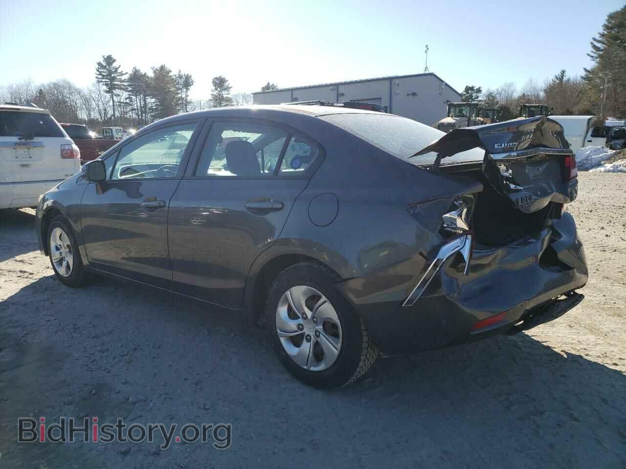 2013 HONDA CIVIC - VIN: 2HGFB2F55DH572302 - Фото 2