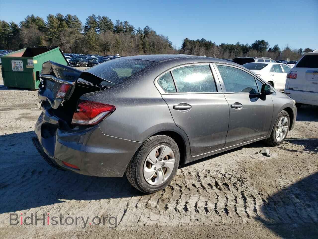 2013 HONDA CIVIC - VIN: 2HGFB2F55DH572302 - Фото 3