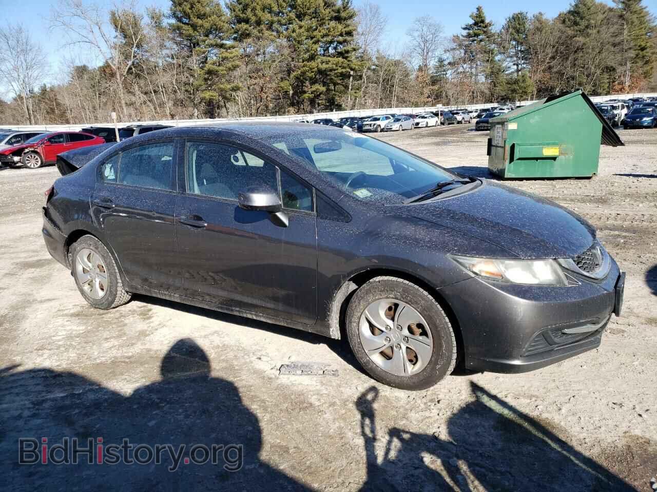 2013 HONDA CIVIC - VIN: 2HGFB2F55DH572302 - Фото 4