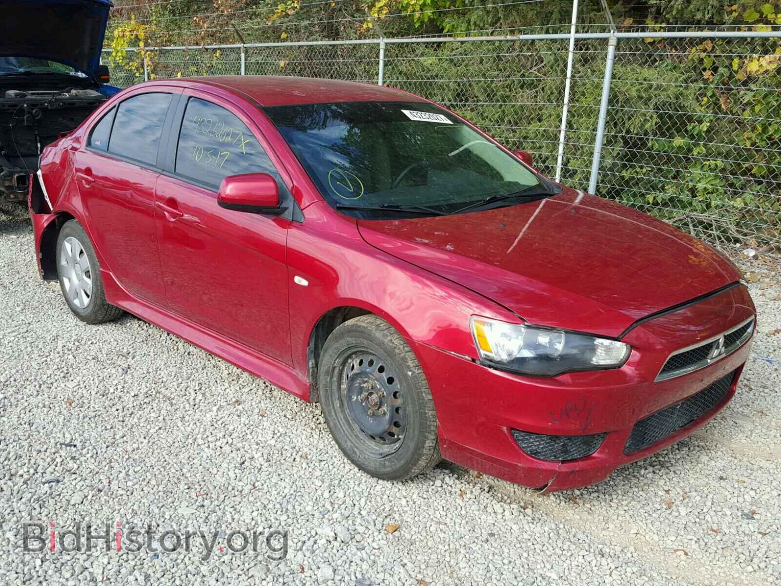 Photo JA32U2FU4BU001195 - MITSUBISHI LANCER 2011