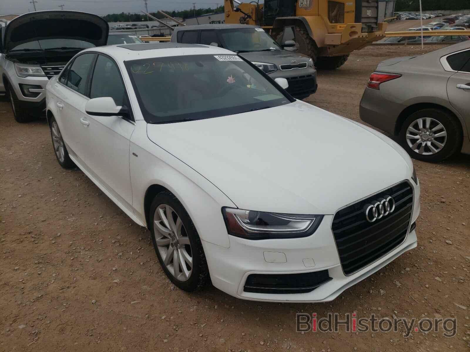 Фотография WAUAFAFL3EN027498 - AUDI A4 2014