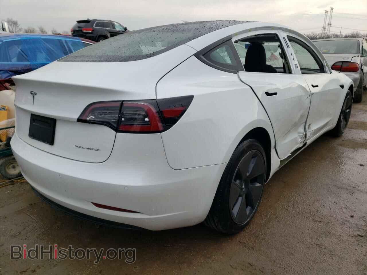 2022 TESLA MODEL 3 - VIN: 5YJ3E1EB8NF359569 - Фото 3