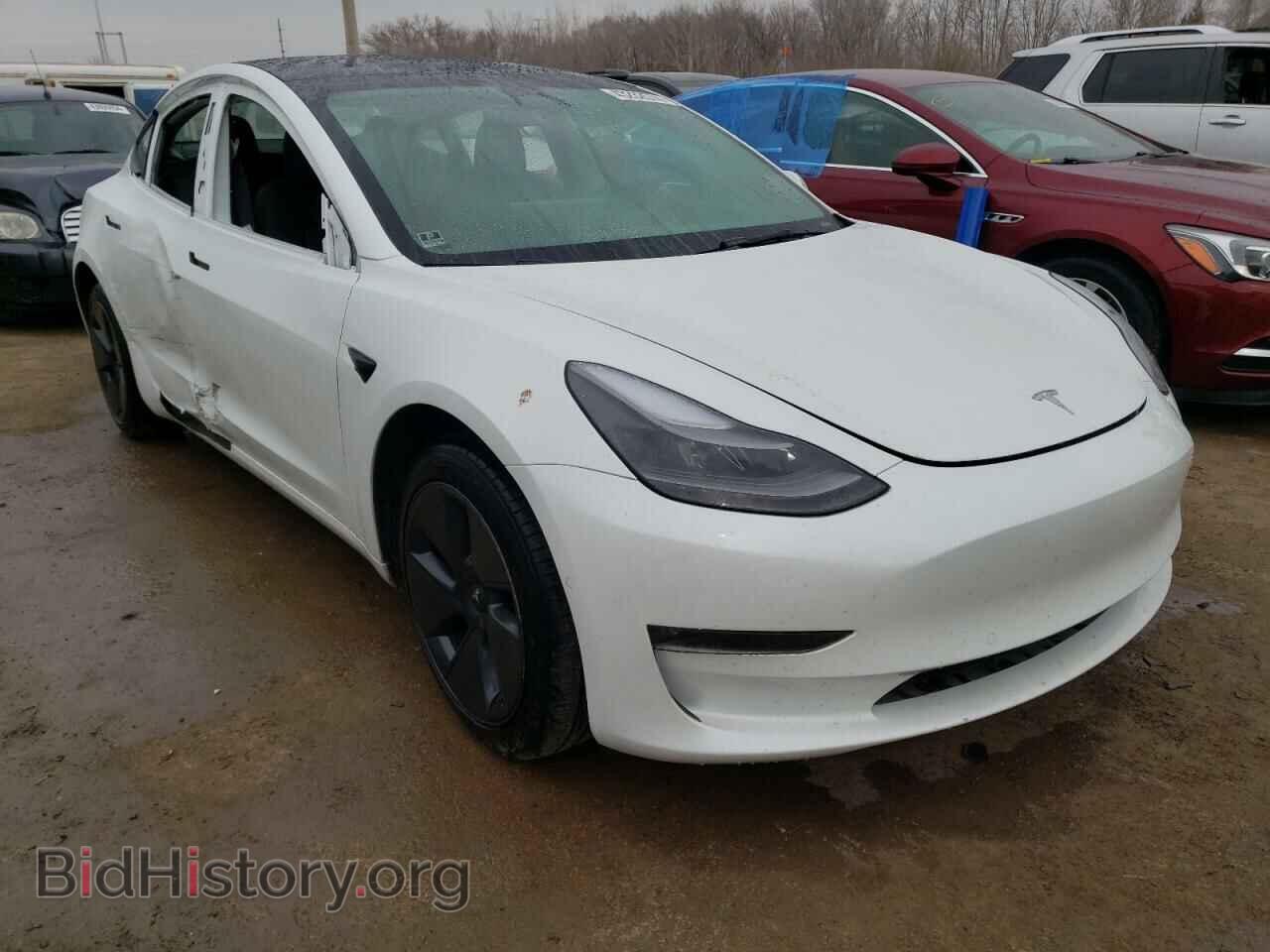 2022 TESLA MODEL 3 - VIN: 5YJ3E1EB8NF359569 - Фото 4