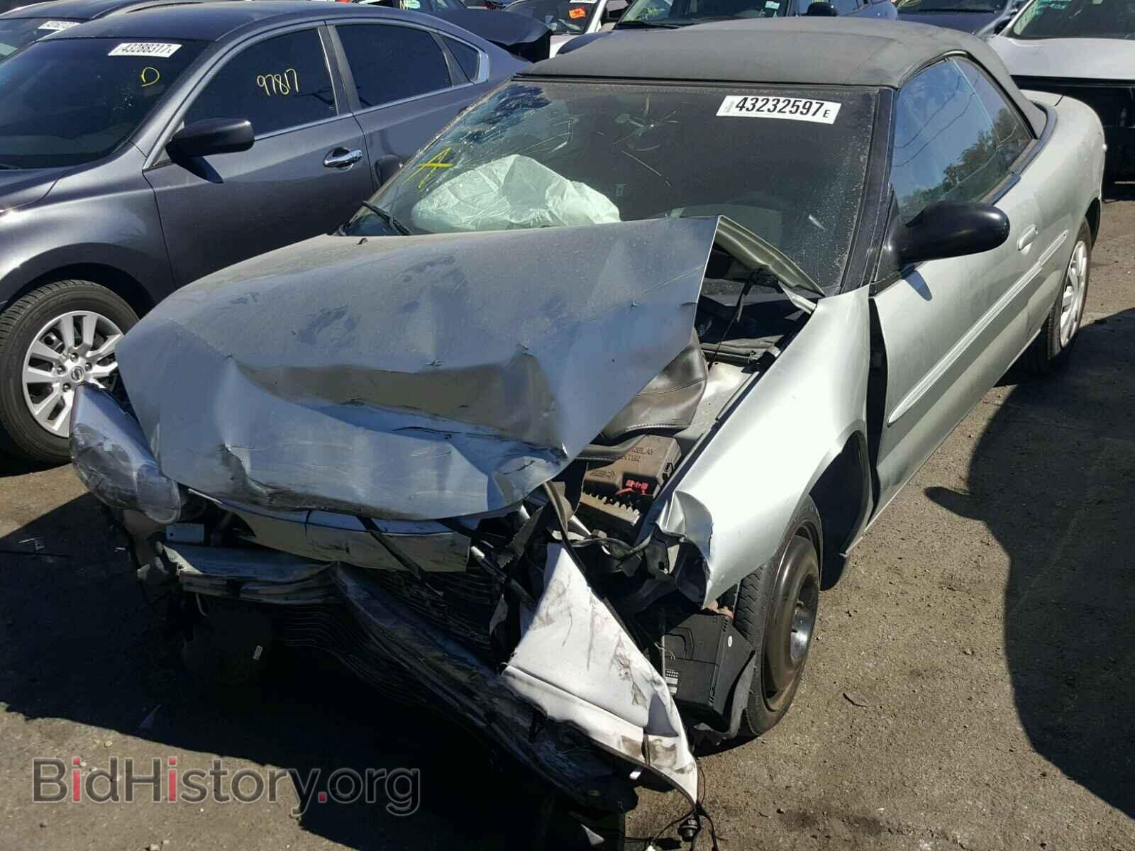 2004 CHRYSLER SEBRING - VIN: 1C3EL45X04N327571 - Фото 2
