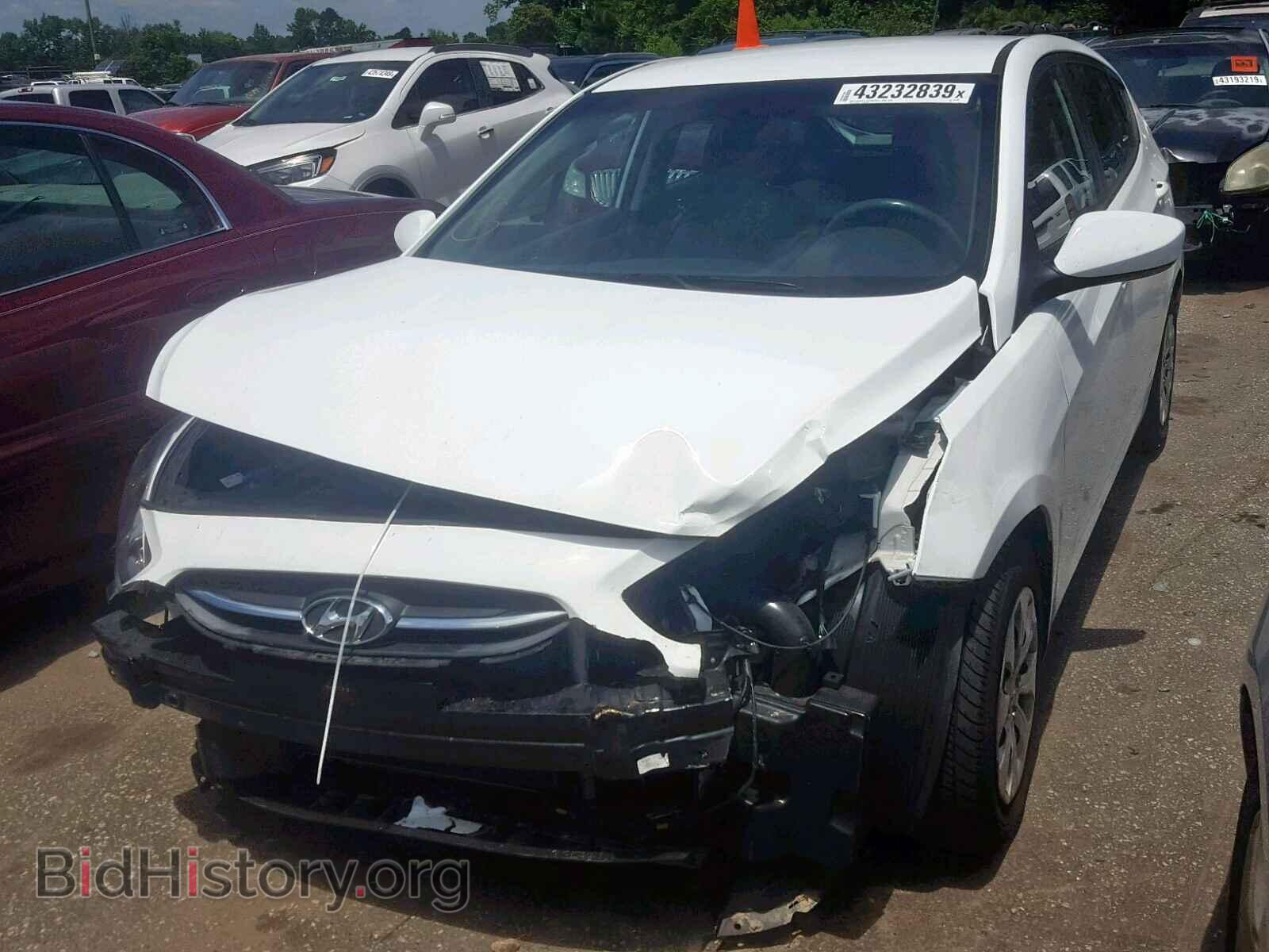 2017 HYUNDAI ACCENT - VIN: KMHCT5AE2HU307360 - Фото 2