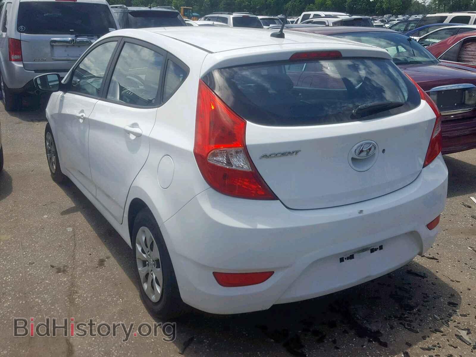 2017 HYUNDAI ACCENT - VIN: KMHCT5AE2HU307360 - Фото 3