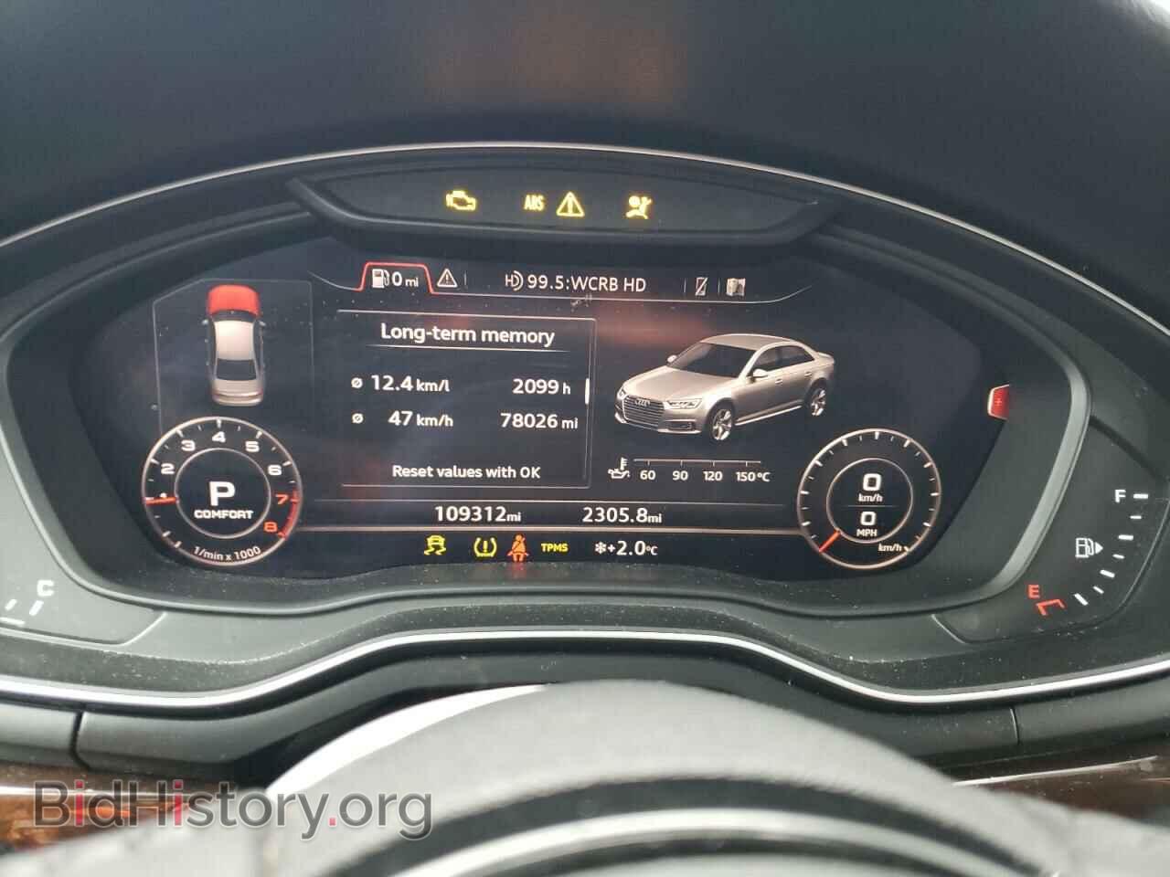 2018 AUDI A4 - VIN: WAUDNBF47JA222939 - Фото 9