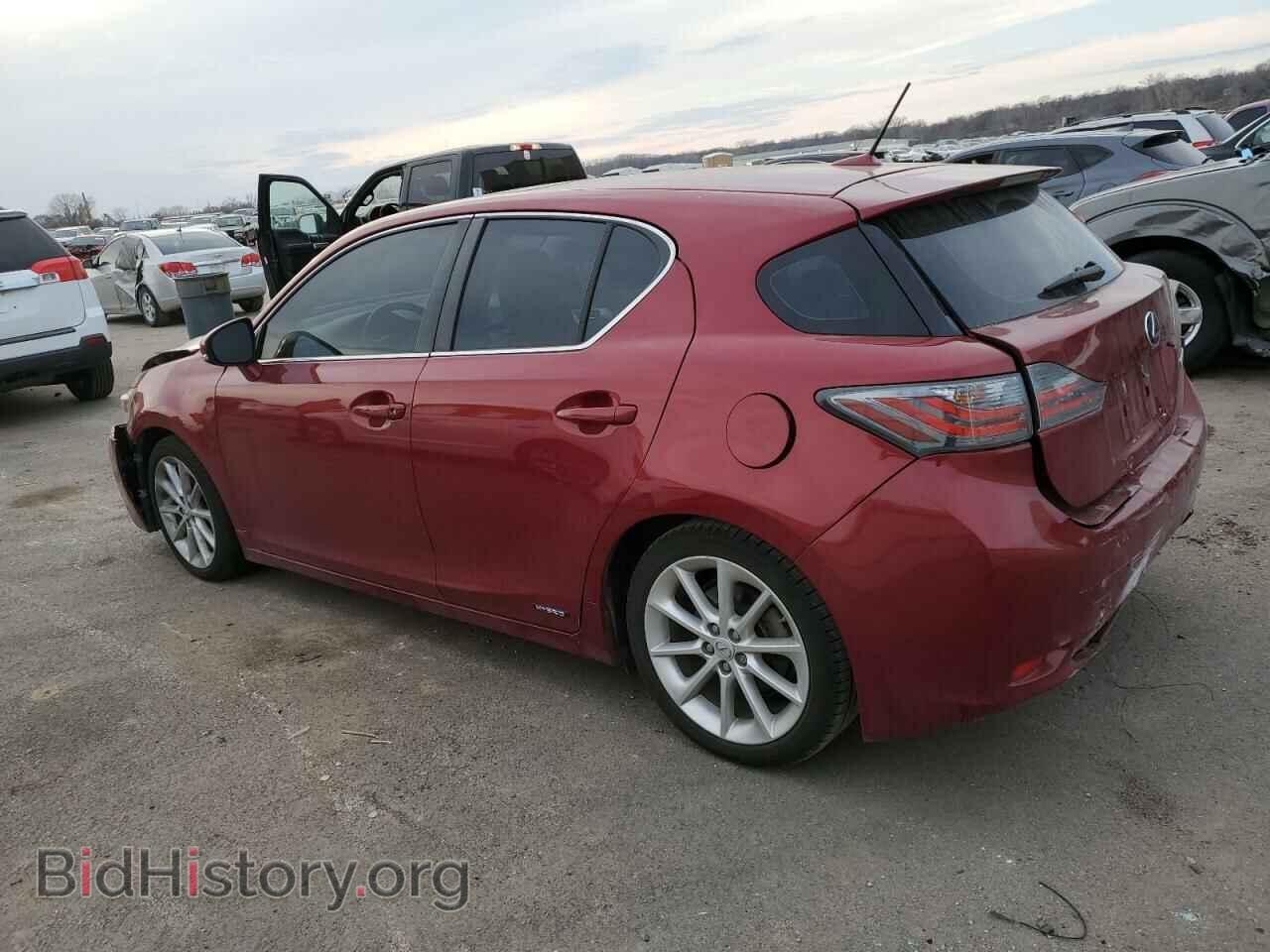 2011 LEXUS CT 200 - VIN: JTHKD5BH8B2032536 - Фото 2