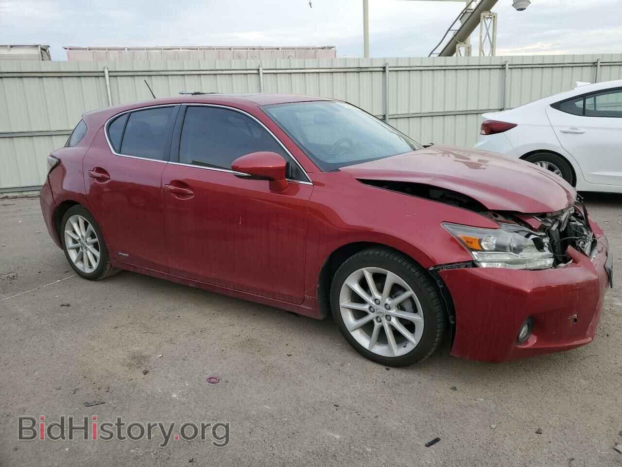 2011 LEXUS CT 200 - VIN: JTHKD5BH8B2032536 - Фото 4