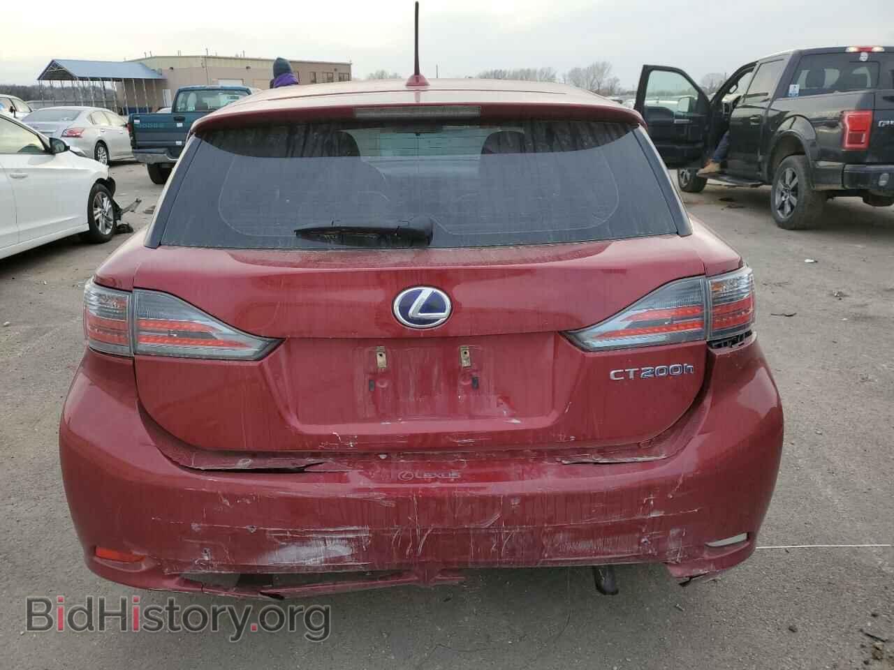 2011 LEXUS CT 200 - VIN: JTHKD5BH8B2032536 - Фото 6