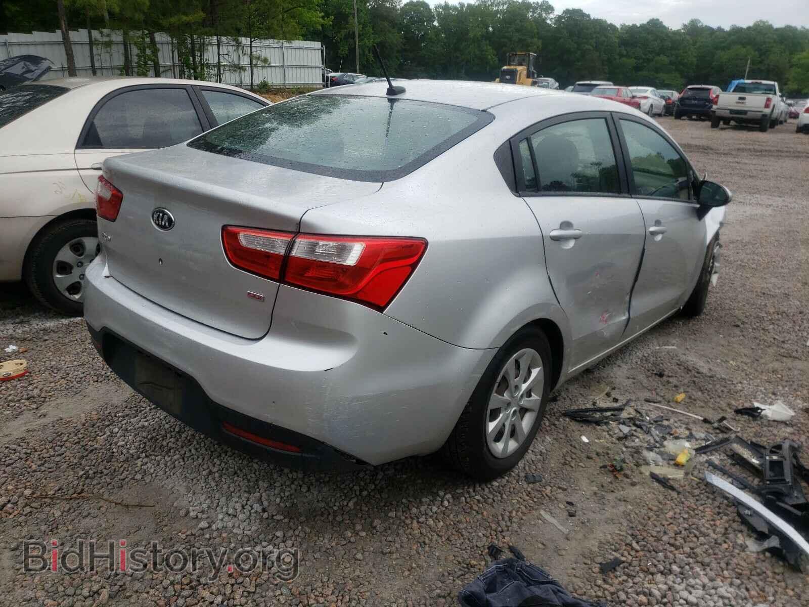 2013 KIA RIO - VIN: KNADM4A36D6230969 - Фото 4