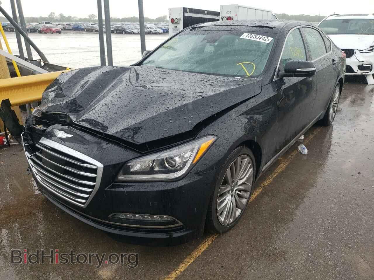 2017 GENESIS G80 - VIN: KMHGN4JFXHU210857 - Фото 2