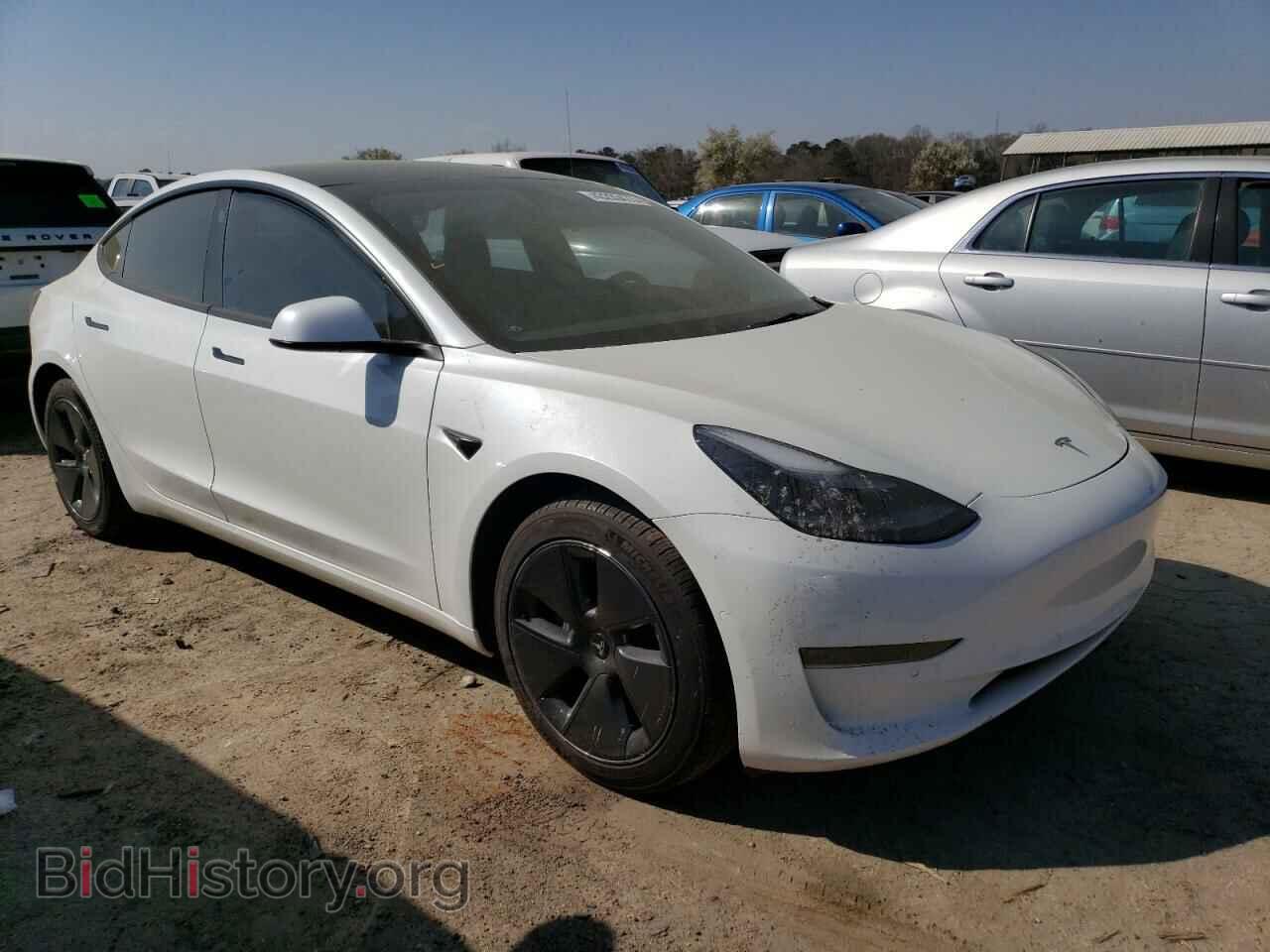 2021 TESLA MODEL 3 - VIN: 5YJ3E1EA2MF086750 - Фото 4