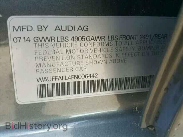 2015 AUDI A4 - VIN: WAUFFAFL4FN006442 - Фото 10