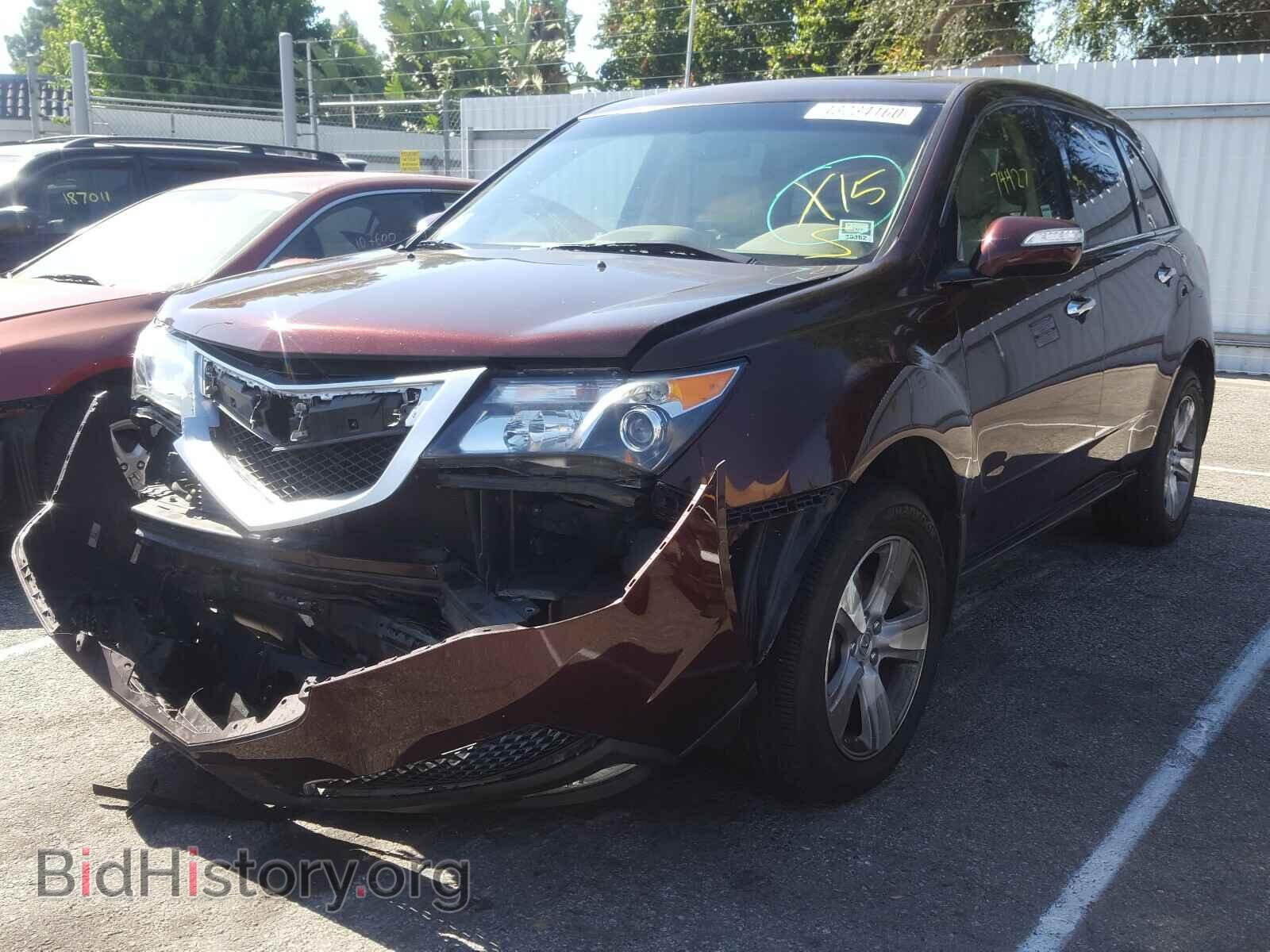 2011 ACURA MDX - VIN: 2HNYD2H67BH528008 - Фото 2
