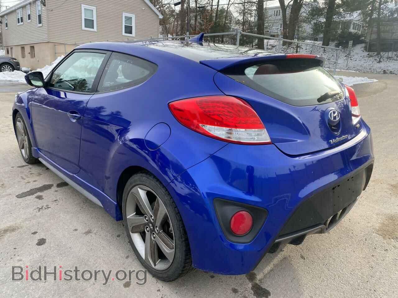 2014 HYUNDAI VELOSTER - VIN: KMHTC6AEXEU202437 - Фото 2