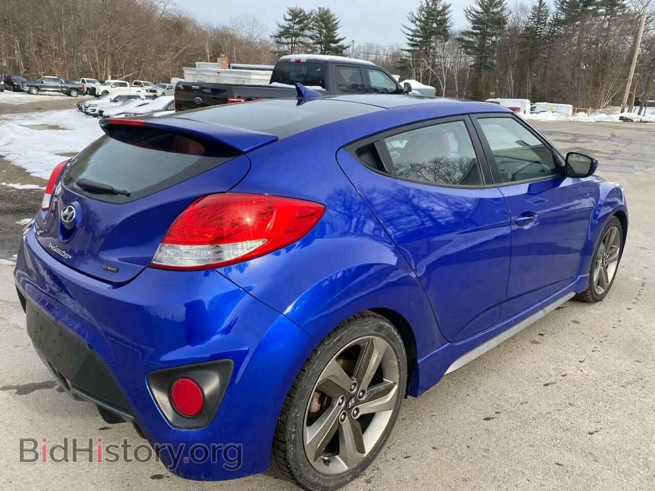 2014 HYUNDAI VELOSTER - VIN: KMHTC6AEXEU202437 - Фото 3