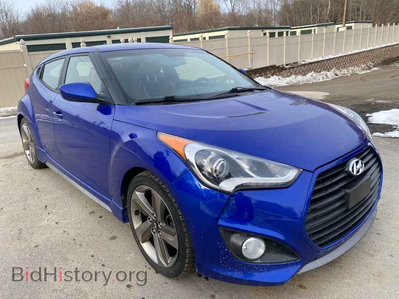 2014 HYUNDAI VELOSTER - VIN: KMHTC6AEXEU202437 - Фото 4