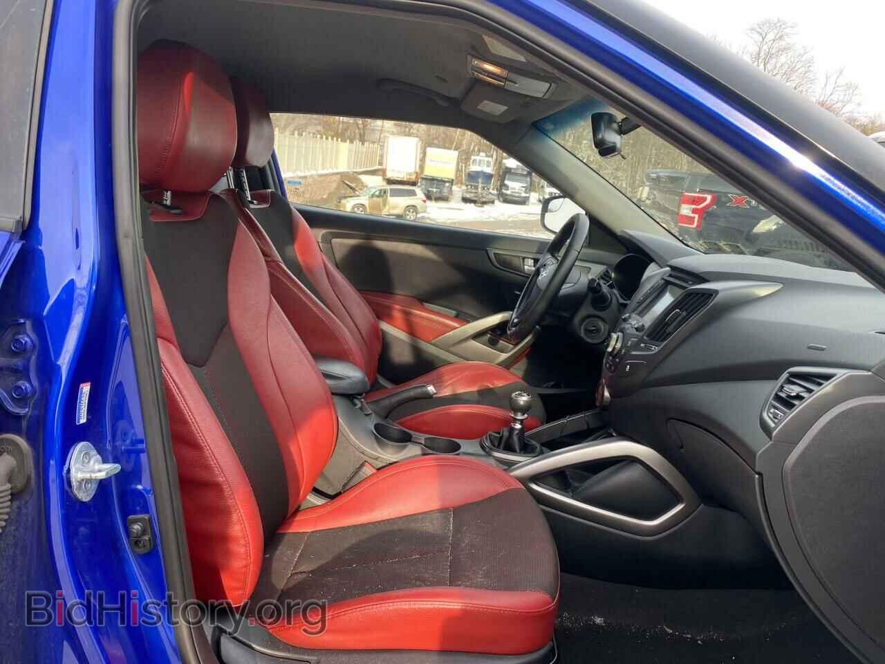 2014 HYUNDAI VELOSTER - VIN: KMHTC6AEXEU202437 - Фото 7