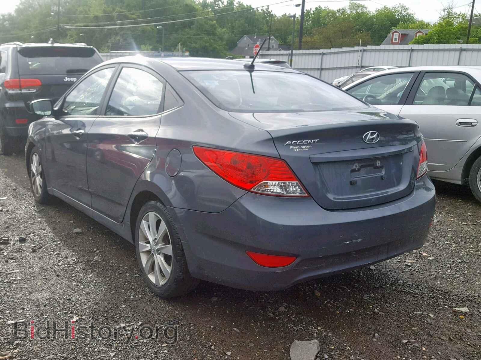 2012 HYUNDAI ACCENT - VIN: KMHCU4AE3CU222494 - Фото 3