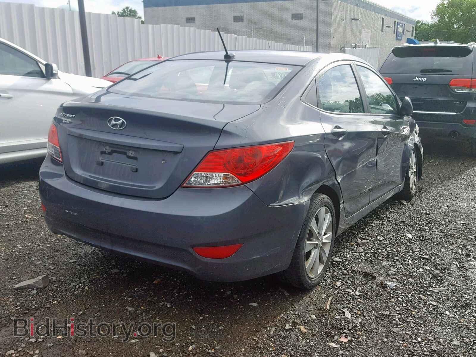 2012 HYUNDAI ACCENT - VIN: KMHCU4AE3CU222494 - Фото 4