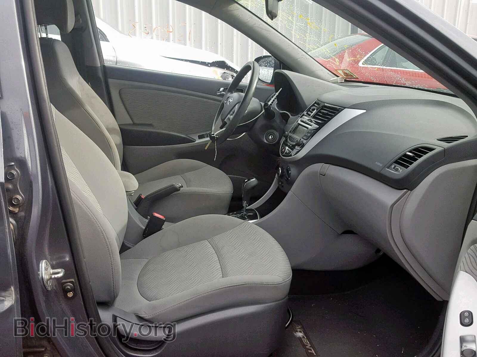 2012 HYUNDAI ACCENT - VIN: KMHCU4AE3CU222494 - Фото 5