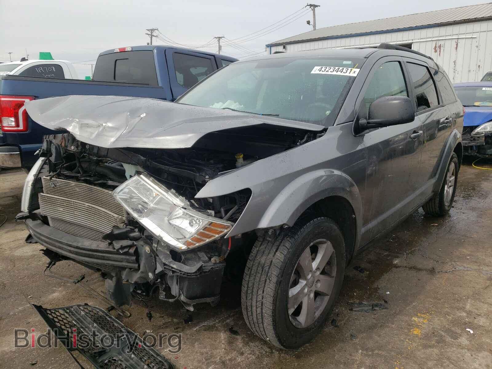 2013 DODGE JOURNEY - VIN: 3C4PDCAB5DT501186 - Фото 2