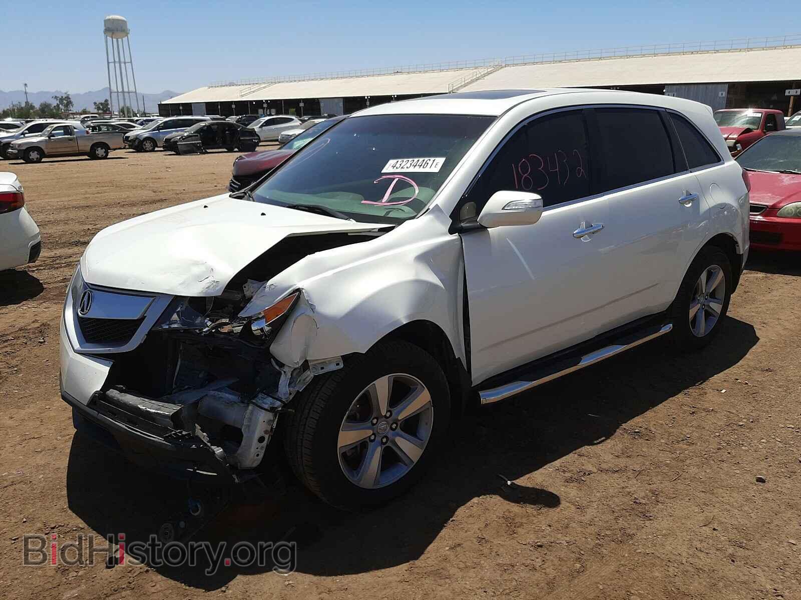 2011 ACURA MDX - VIN: 2HNYD2H23BH515026 - Фото 2