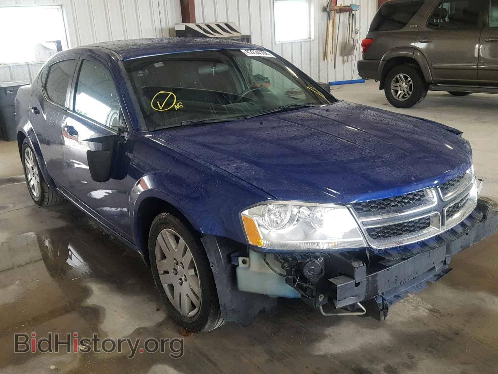 Фотография 1C3CDZAB6DN690680 - DODGE AVENGER 2013