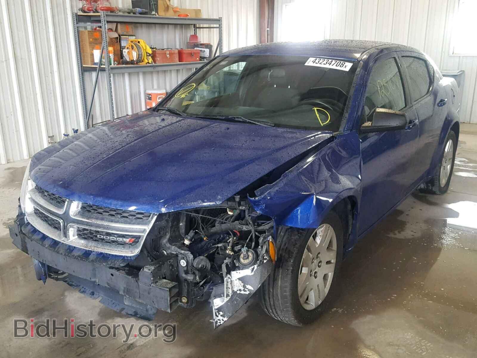 2013 DODGE AVENGER - VIN: 1C3CDZAB6DN690680 - Фото 2