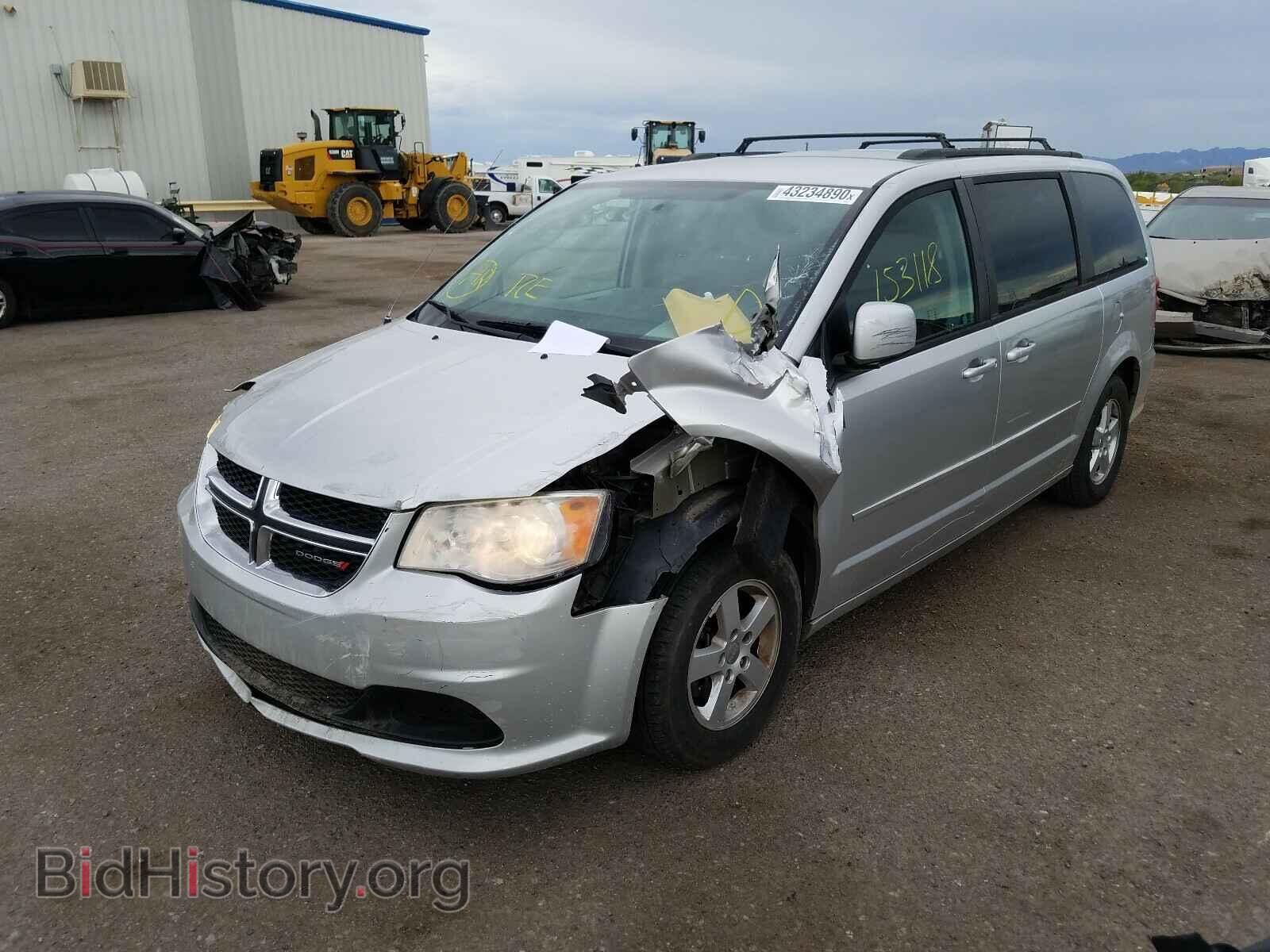 2012 DODGE CARAVAN - VIN: 2C4RDGCG8CR372032 - Фото 2