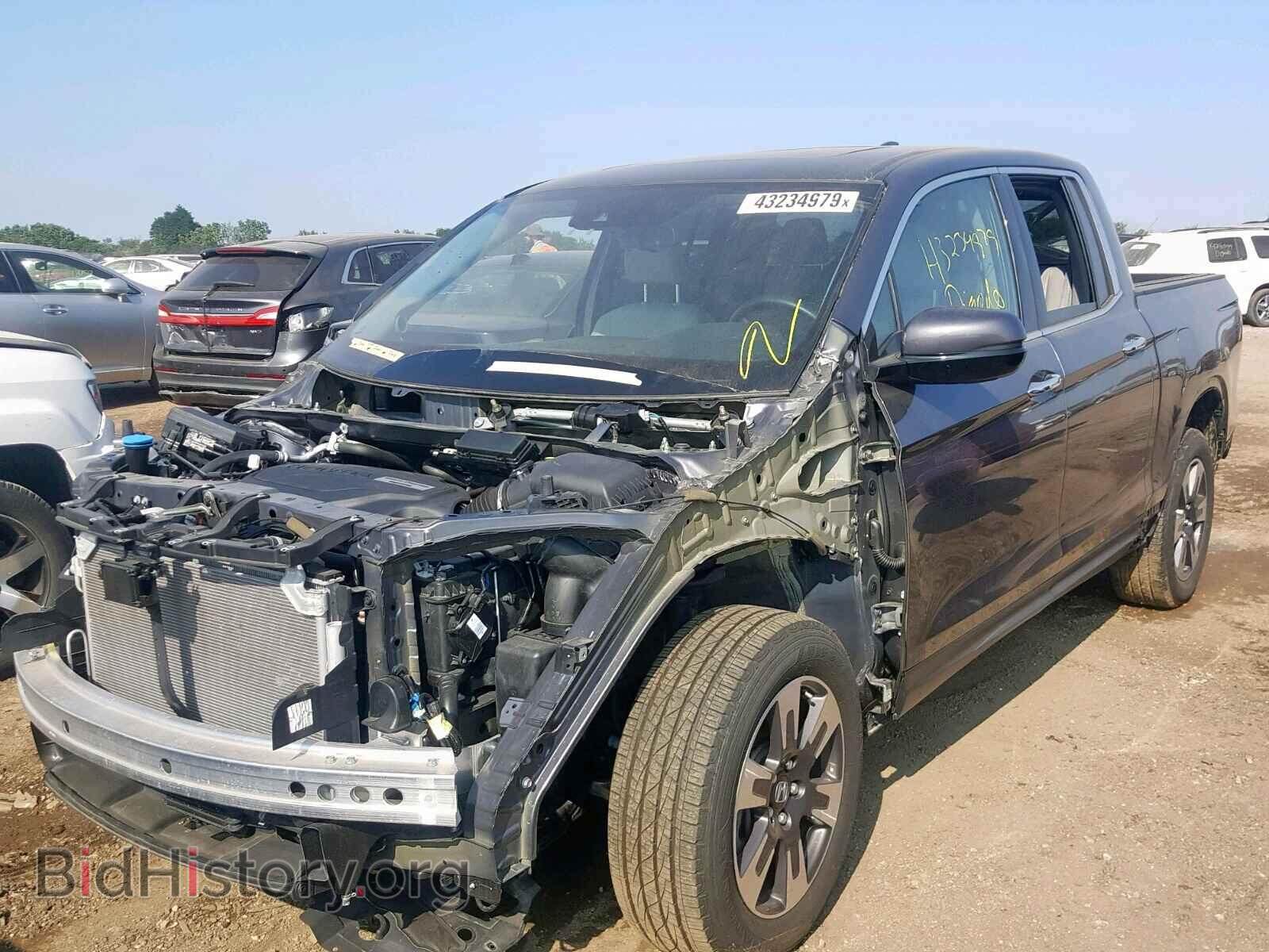 2018 HONDA RIDGELINE - VIN: 5FPYK3F79JB013651 - Фото 2