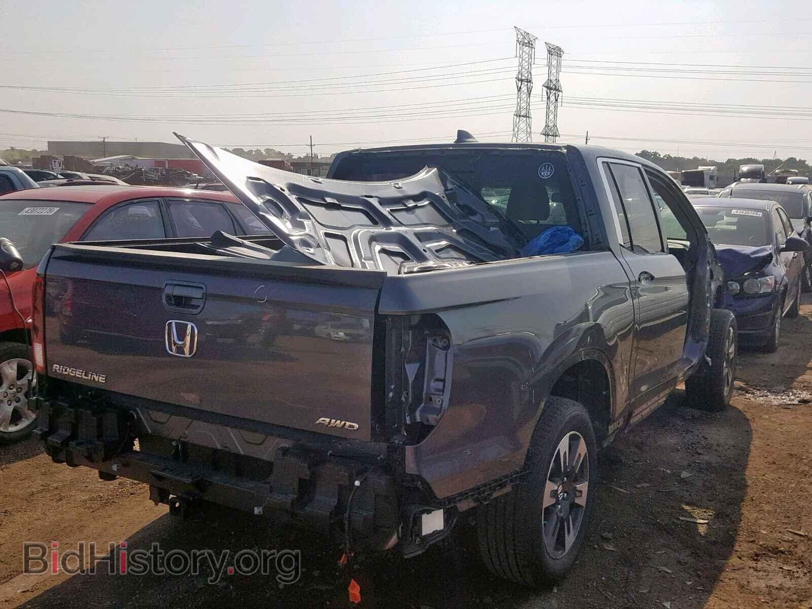 2018 HONDA RIDGELINE - VIN: 5FPYK3F79JB013651 - Фото 4