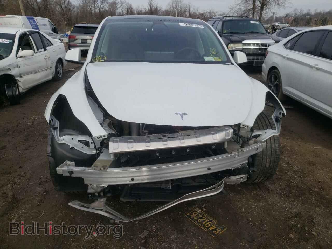 2022 TESLA MODEL Y - VIN: 7SAYGDEE5NF385688 - Фото 5