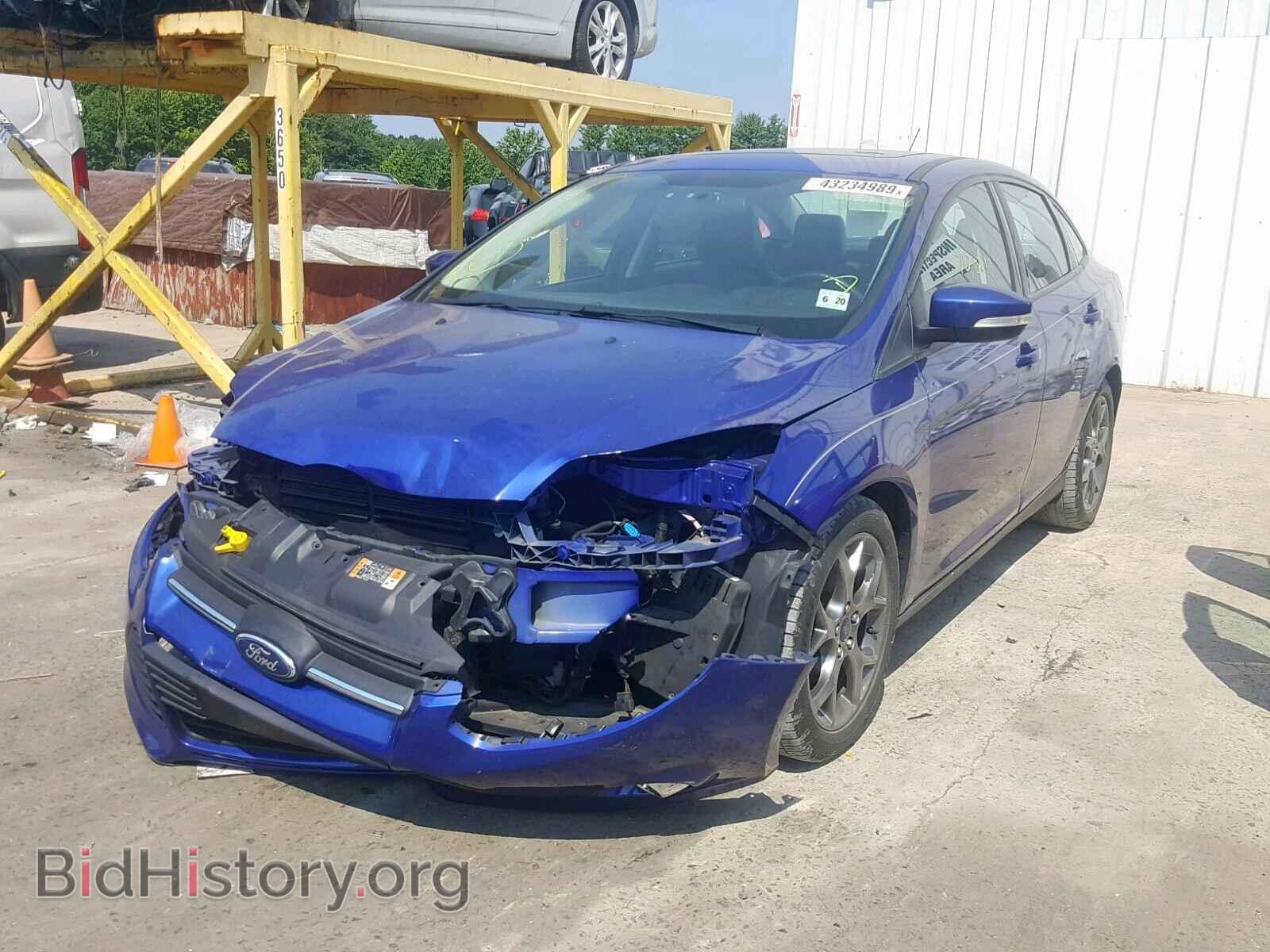 2014 FORD FOCUS SE - VIN: 1FADP3F28EL366145 - Фото 2