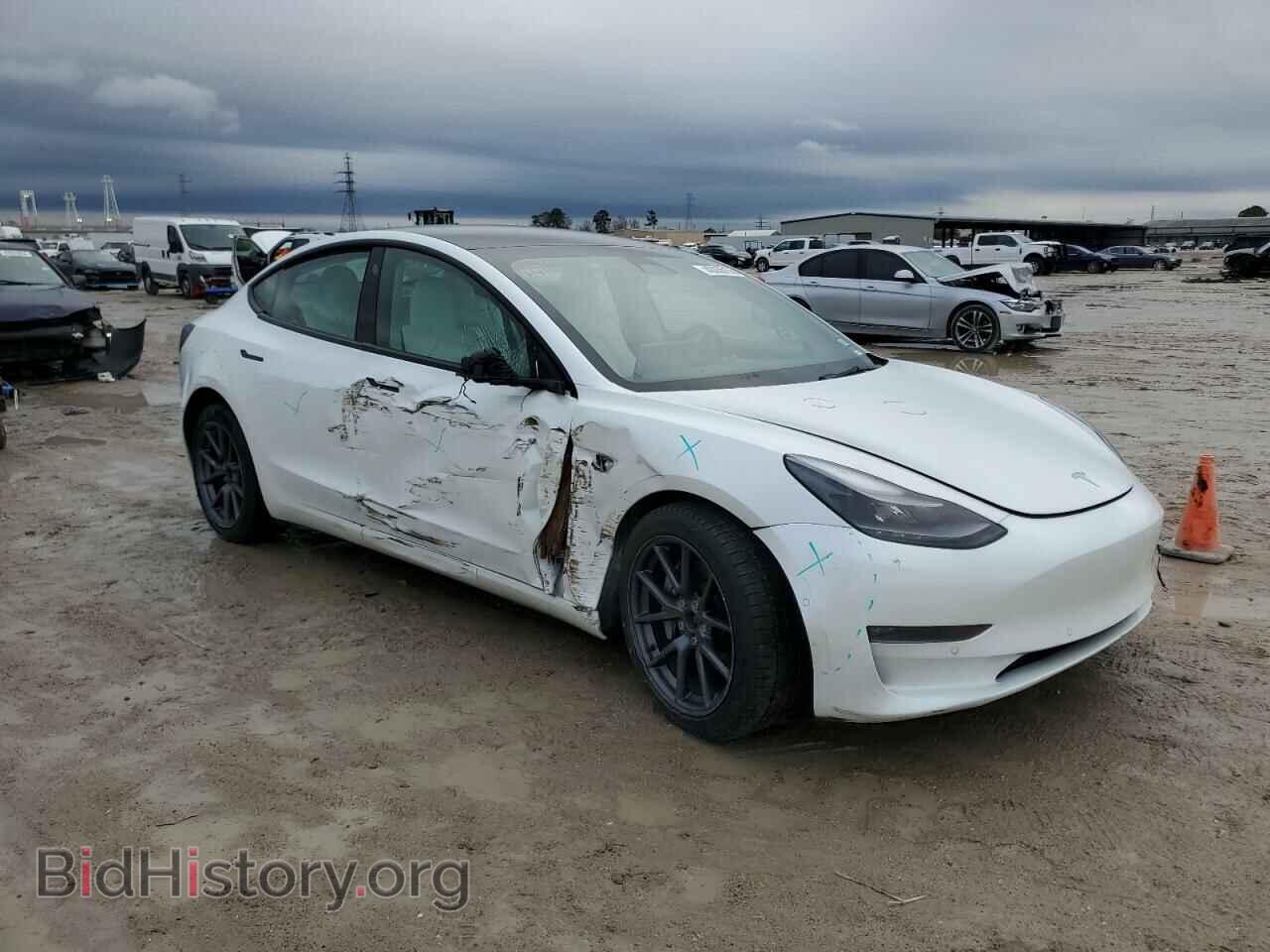 2022 TESLA MODEL 3 - VIN: 5YJ3E1EB9NF167318 - Фото 4